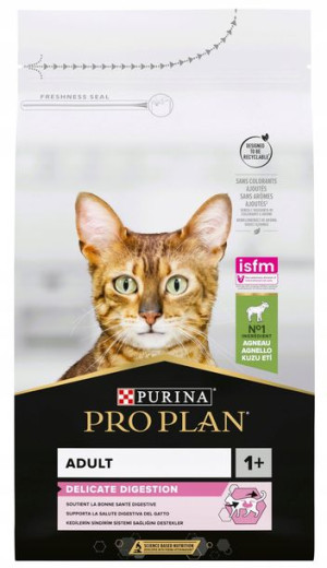 Sucha karma dla kota Pro Plan Adult Jagnięcina 1.5 kg