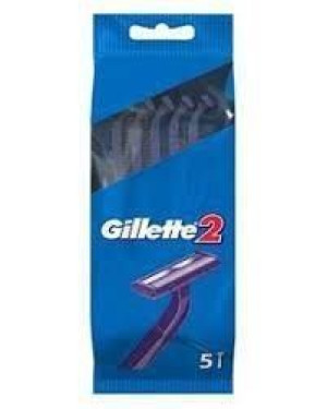 Gillette2 Jednorazowa Maszynka Do Golenia Męska 5 szt.