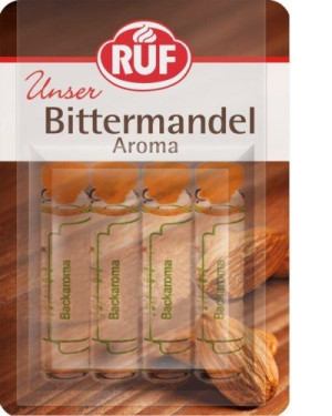 Aromat do ciasta Bitter-Mandel 4 x 2 ml