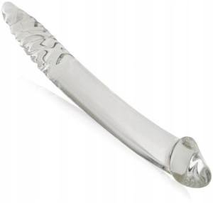 Dwustronne Szklane Dildo Podwójny Penis Ze Szkła