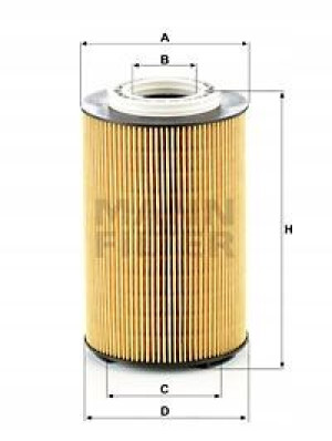 MANN-FILTER HU 1291/1 z Filtr oleju