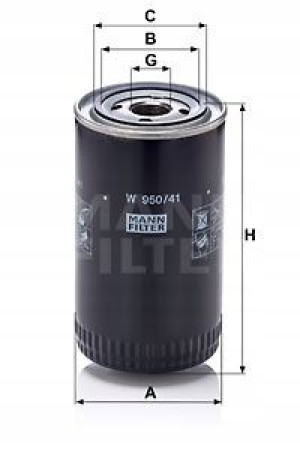 MANN-FILTER W 950/41 Filtr oleju