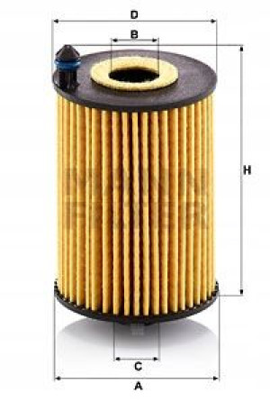HU 7046 z MANN-FILTER Filtr oleju