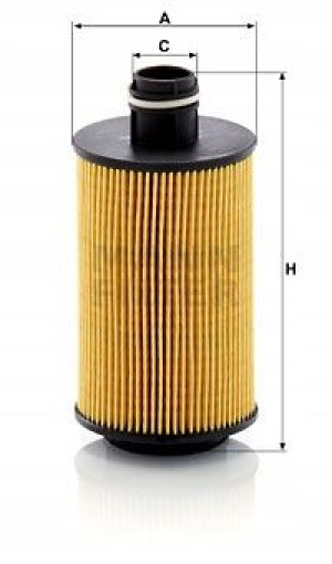 HU 7030 z MANN-FILTER Filtr oleju