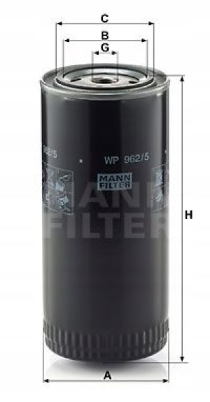 WP 962/5 MANN-FILTER Filtr oleju