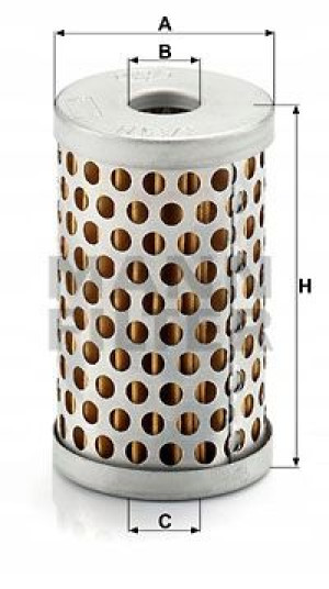H 53/3 MANN-FILTER Filtr oleju