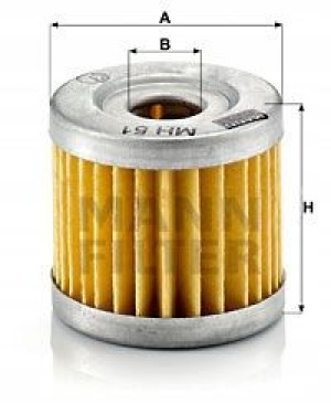 MH 51 MANN-FILTER Filtr oleju