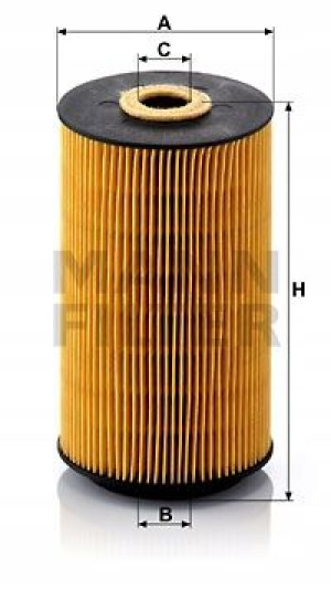 HU 942/1 x MANN-FILTER Filtr oleju