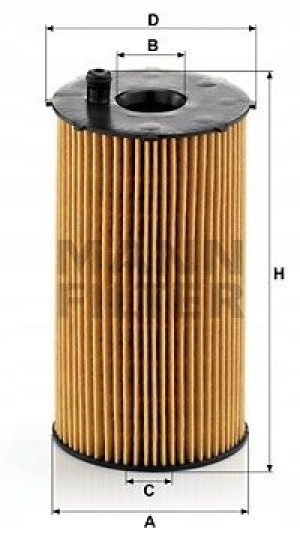 HU 934/1 x MANN-FILTER Filtr oleju