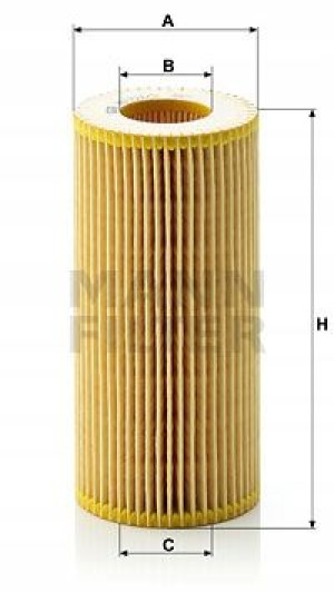 HU 721/2 x MANN-FILTER Filtr oleju