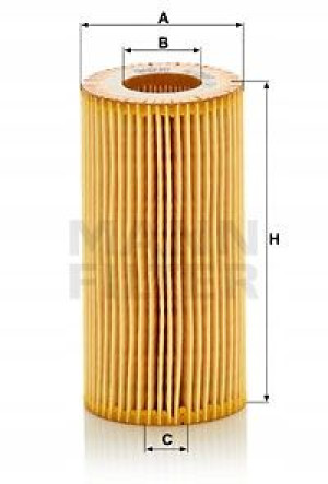 HU 719/8 y MANN-FILTER Filtr oleju