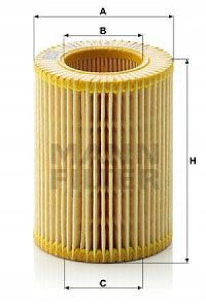 HU 714 x MANN-FILTER Filtr oleju