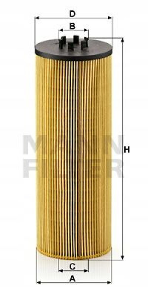 HU 12 140 x MANN-FILTER Filtr oleju