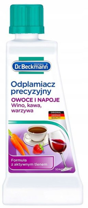Dr. Beckmann odplamiacz precyzyjny 50ml Czerwone Wino, Owoce i Napoje