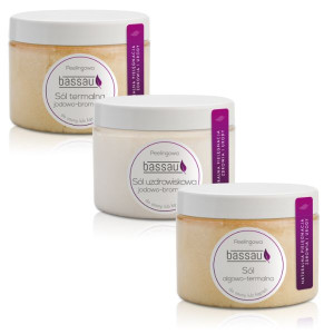 Zestaw Soli Peelingowej Bassau 3x500g