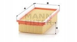 MANN-FILTER C 2571/1 Filtr powietrza