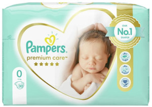 pampers pieluchy premium care 0