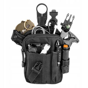 Zestaw survivalowy przeżycia 14w1 niezbędnik etui 63-153