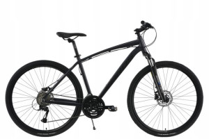 Rower Cross Kands CRS1200 MĘSKI 28 ACERA 21 GRAFIT
