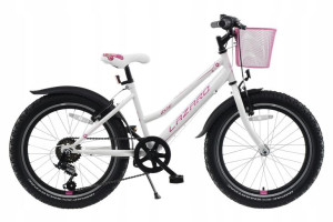 Lazaro Zoe 20'' Błotniki Koszyk Biały