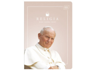 INTERDRUK Zeszyt A5 60 Kart KRATKA RELIGIA Papież