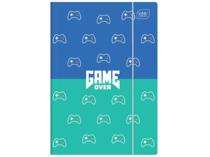 Interdruk Teczka Szkolna Z Gumką A4 Game Over