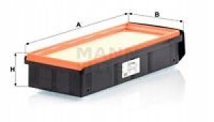 C 37 009 MANN-FILTER Filtr powietrza