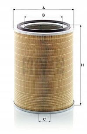 C 31 1256/2 MANN-FILTER Filtr powietrza