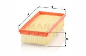 C 24 120 MANN-FILTER Filtr powietrza