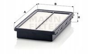 C 30 027 MANN-FILTER Filtr powietrza