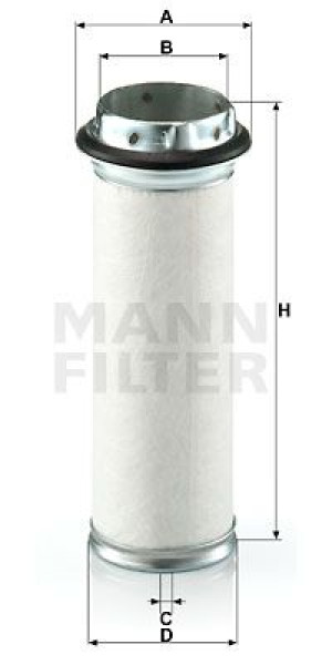CF 711 MANN-FILTER Filtr powietrza wtórnego