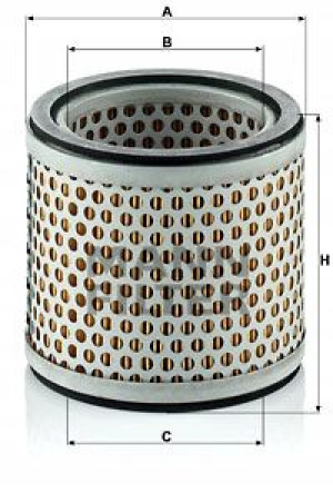 C 914 MANN-FILTER Filtr powietrza