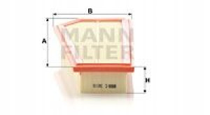 C 3210 MANN-FILTER Filtr powietrza