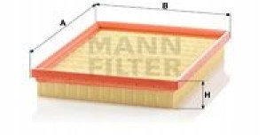 C 2569 MANN-FILTER Filtr powietrza
