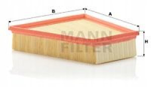 C 2295/2 MANN-FILTER Filtr powietrza