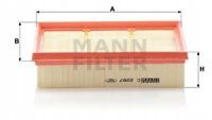 C 2287 MANN-FILTER Filtr powietrza