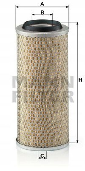 C 15 260 MANN-FILTER Filtr powietrza