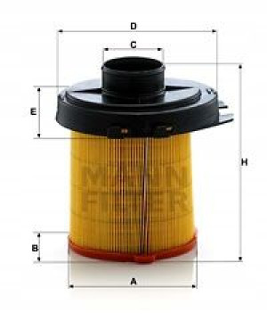 C 1468 MANN-FILTER Filtr powietrza