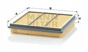 C 2332 MANN-FILTER Filtr powietrza