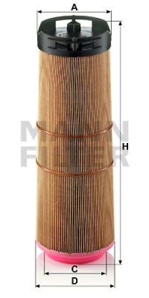 C 12 133/1 MANN-FILTER Filtr powietrza