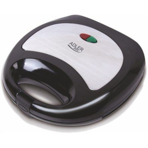 Adler Opiekacz Do Kanapek Ad 3015 750 W, Ilość Płyt 1, Ilość Ciastek 2,
