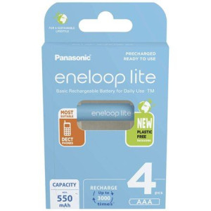 Panasonic Baterie Akumulatorowe Eneloop Lite Bk-4lcce/4be Aaa, 550 Mah,