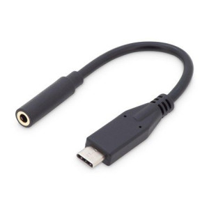 Digitus Usb Typ-c Kabel Adaptera Audio, Typ-c - 3,5mm M/f, 0,2m,