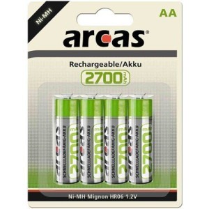 Arcas 17727406 Aa/hr6, 2700 Mah, Akumulator Ni-mh, 4 Szt.