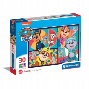 Puzzle 30 Psi Patrol Super Kolor Clementoni 3+