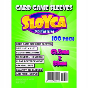 SLOYCA Koszulki CCG PREMIUM 63,5x88 mm 100 szt.