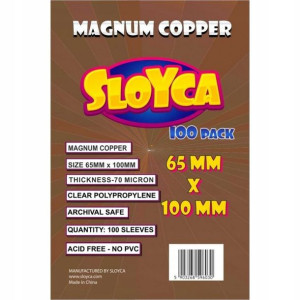 SLOYCA Koszulki Magnum Cooper 65x100 mm 100 szt