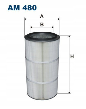 FILTRON AM 480 Filtr powietrza