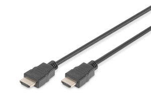 Digitus High Speed Hdmi Cable With Ethernet Ak-330114-020-s Black,