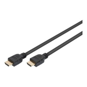 Digitus Ultra High Speed Hdmi Cable With Ethernet Ak-330124-010-s Black,